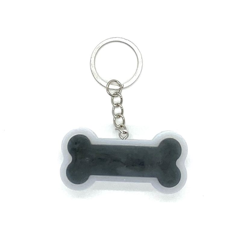 Porte-clés Souvenir Poil De Chien - Pendentif Cœur Pour Garder Les Poils De Son Animal, Compartiment étanche