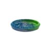 Porte savon bleu/vert avec paillette et ses papillons bleus – Image 2